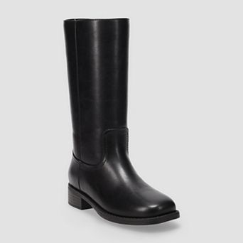 Sonoma Goods For Life® Riding Mid Shaft Boot Girls Block Heel Pull-On Boots