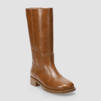 Sonoma Goods For Life® Riding Mid Shaft Boot Girls Block Heel Pull-On Boots