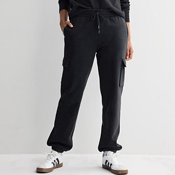Petite Tek Gear® Ultrasoft Fleece Cinch Bottom Cargo Pants