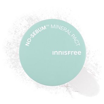 innisfree No-Sebum Mineral Compact Korean Setting Powder for Oil Control