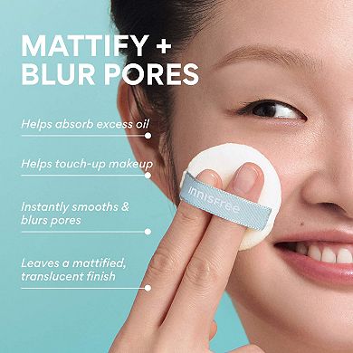 No-Sebum Mineral Compact Korean Setting Powder for Oil Control