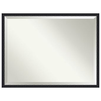 Bethany Beveled Wood Framed Bathroom Vanity Wall Mirror