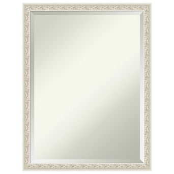 Bethany Beveled Wood Framed Bathroom Vanity Wall Mirror