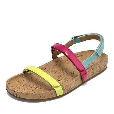 Aerosoles Liana Women's Flat Footbed Sandals With Adjustable Straps