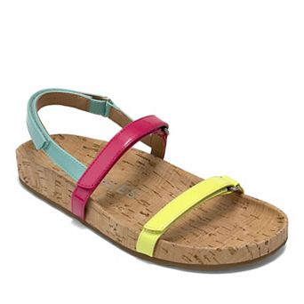 Aerosoles Liana Women's Flat Footbed Sandals With Adjustable Straps