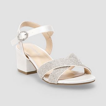 Sonoma Goods For Life® Tiana X Strap Little & Big Kid Girls Dress Heels