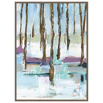Pastel Forest II by Ethan Harper Framed Canvas Wall Art Print