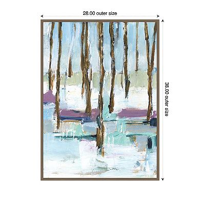 Pastel Forest II by Ethan Harper Framed Canvas Wall Art Print