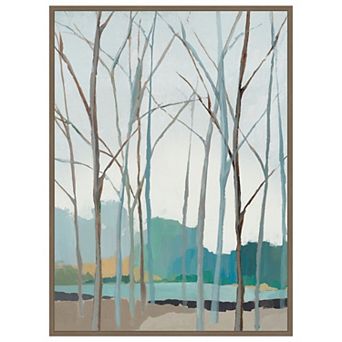 Winter Trees II by Isabelle Z Framed Canvas Wall Art Print