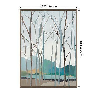 Winter Trees II by Isabelle Z Framed Canvas Wall Art Print