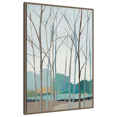 Winter Trees II by Isabelle Z Framed Canvas Wall Art Print