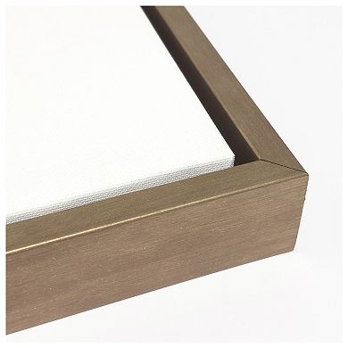 Snowy Street I by Annie Warren Framed Canvas Wall Art Print