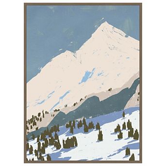 Bunny Slopes I by Jacob Green Framed Canvas Wall Art Print