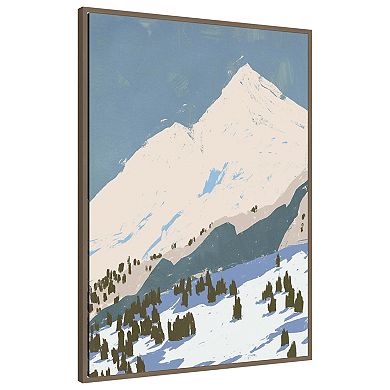 Bunny Slopes I by Jacob Green Framed Canvas Wall Art Print