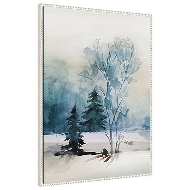 Dusty Blue II by Isabelle Z Framed Canvas Wall Art Print