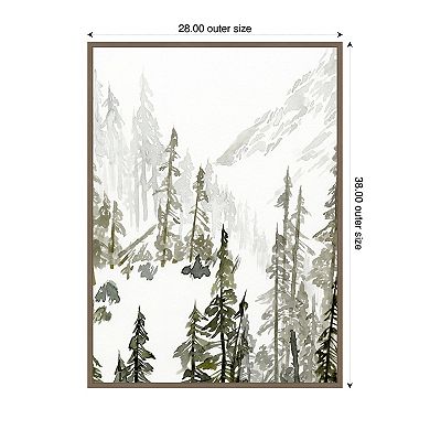 Continental Divide II by Jacob Green Framed Canvas Wall Art Print