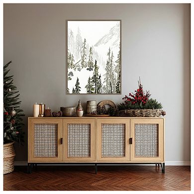 Continental Divide II by Jacob Green Framed Canvas Wall Art Print