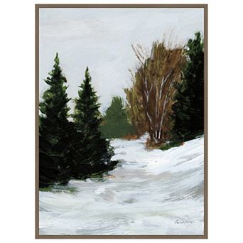 Winter on Grand Mesa by Pamela Munger Framed Canvas Wall Art Print