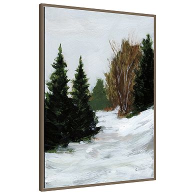 Winter on Grand Mesa by Pamela Munger Framed Canvas Wall Art Print