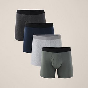 Everyday Boxer Brief 4-Pack Made With Organic Cotton