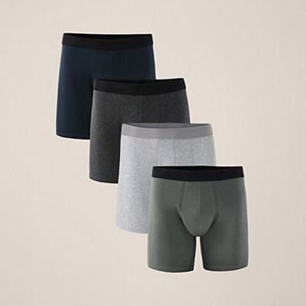 Everyday Extended Boxer Brief 4-Pack Made With Organic Cotton