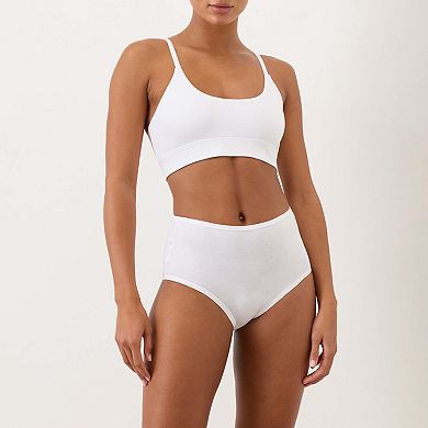 Everyday Strappy Scoop Bralette Made with Organic Cotton