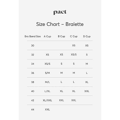 Everyday Strappy Scoop Bralette Made with Organic Cotton