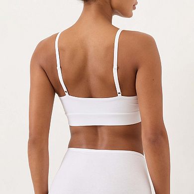 Everyday Strappy Scoop Bralette Made with Organic Cotton