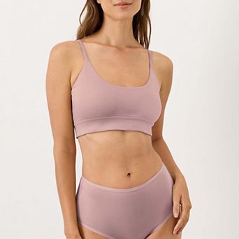 Everyday Strappy Scoop Bralette Made with Organic Cotton