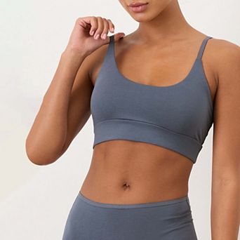 Everyday Strappy Scoop Bralette Made with Organic Cotton