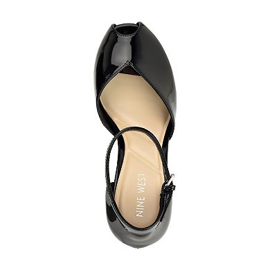Nine West Earna Women's Platform Slingback Dress Heels