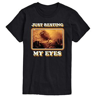 Men's Star Wars Just Resting My Eyes Graphic Tee