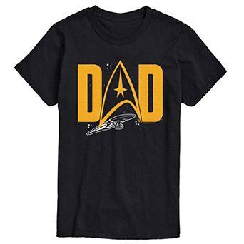 Men's Star Trek Starfleet Dad Graphic Tee