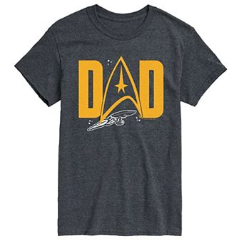 Men's Star Trek Starfleet Dad Graphic Tee