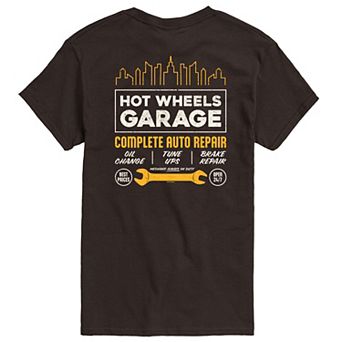 Men's Hot Wheels Garage Complete Auto Repair Graphic Tee