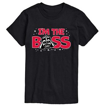 Men's Star Wars Darth Vader I'm The Boss Graphic Tee