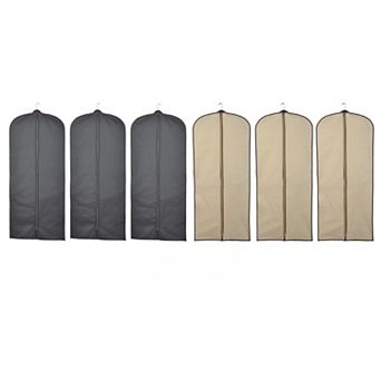 6 Pack of Dress Bags with Clear Window (23.65" x 53.25")