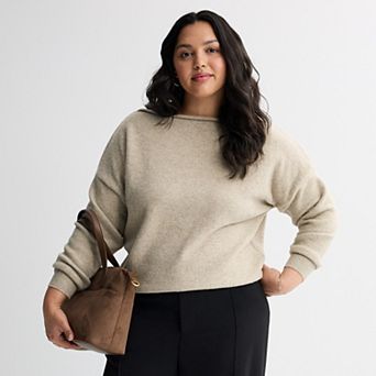 Juniors' Plus Size SO® Off Shoulder Sweater