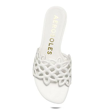 Aerosoles Kirah Women's Kitten Heel Slip-On Sandals