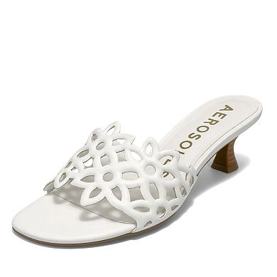 Aerosoles Kirah Women's Kitten Heel Slip-On Sandals