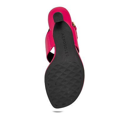 Aerosoles Kora Women's Kitten Heel T-Strap Sandals