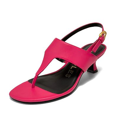 Aerosoles Kora Women's Kitten Heel T-Strap Sandals