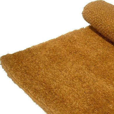 HomeRoots 36" X 72" Brown Coir Outdoor Door Mat