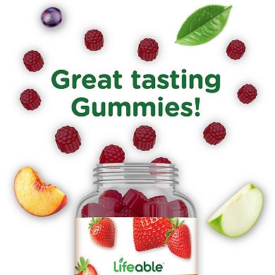 Lifeable Adults Cranberry Gummies for Women, 25000mg, 60 count