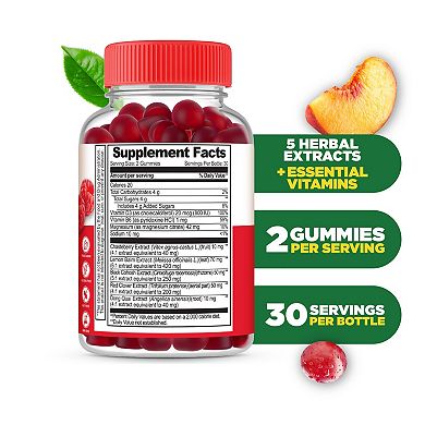 Lifeable Adults Womens Menopause Support Gummies, 60 count