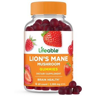 Lifeable Adults Lions Mane Gummies, 60 count