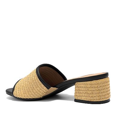 Aerosoles Como Women's Block Heel Slide Sandals