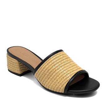 Aerosoles Como Women's Block Heel Slide Sandals