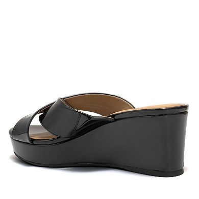 Aerosoles Cruis Women's Wedge Slide Sandals
