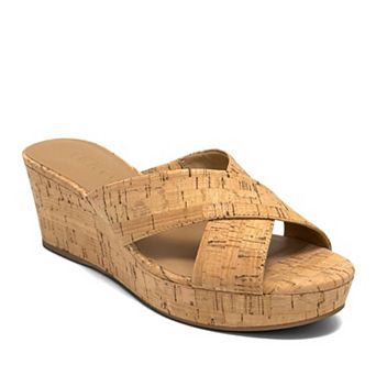 Aerosoles Cruis Women's Wedge Slide Sandals